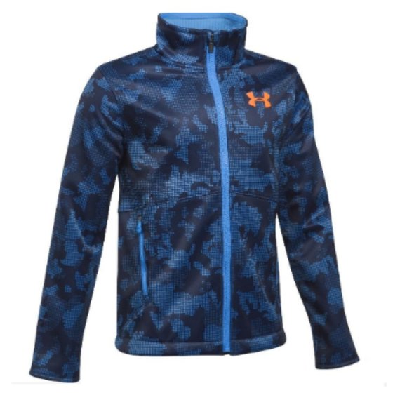 Under Armour Other - Under Armour Boys Storm Softershell Camo Full Zip Jacket Size YXL